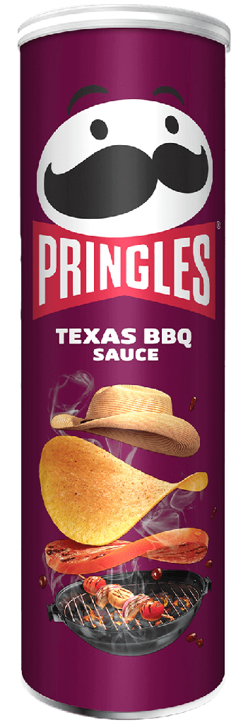 CHIPS PRINGLES BBQ 165G