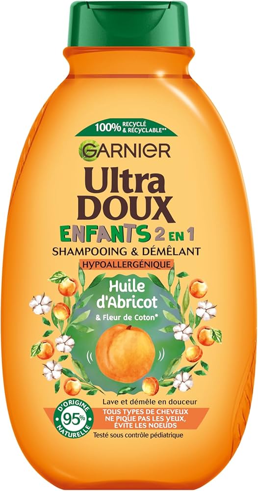 SHAMPOING ULTRA DOUX ABRICOT 300ML*12