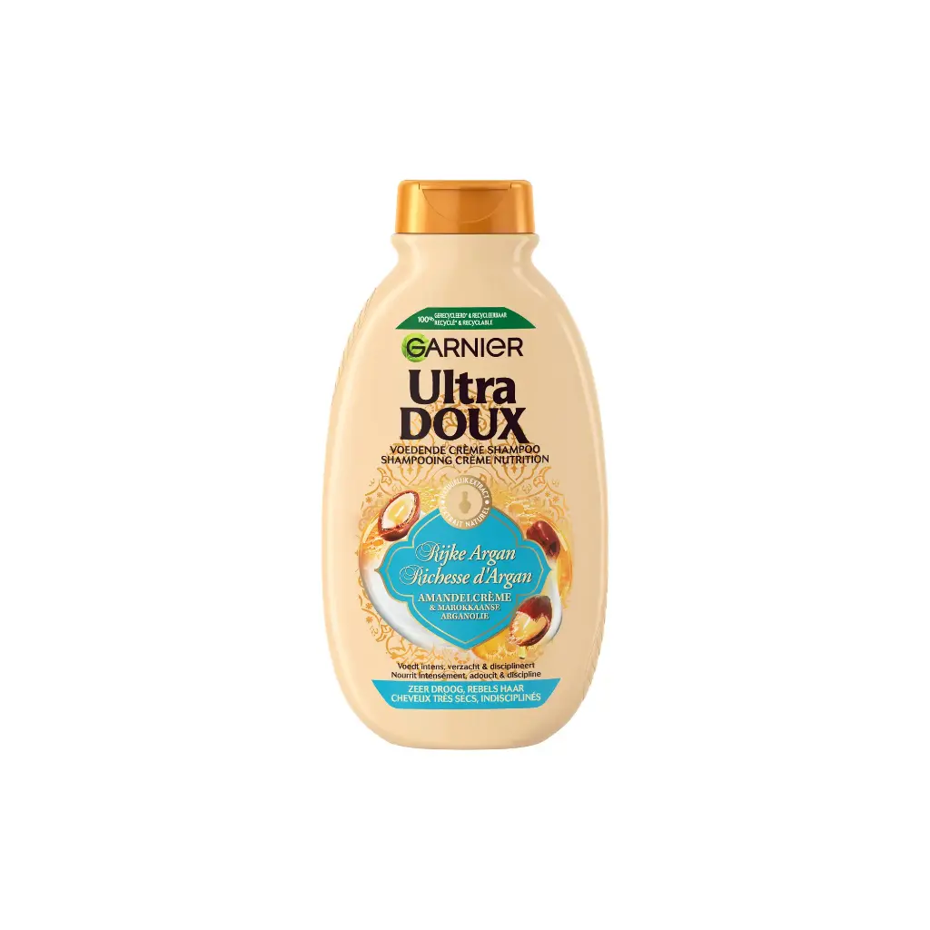 SHAMPOING ULTRA DOUX ARGAN CHEVEUX SEC 250MLX12