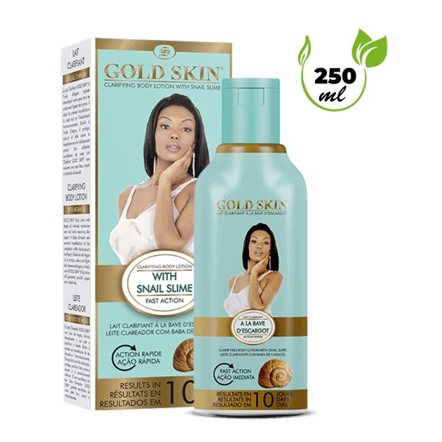 LAIT GOLD SKIN B.ESCARGOT 250ML