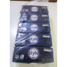 MOUCHOIR FACIALE STYLE MEDIUM 360 5X4PQT