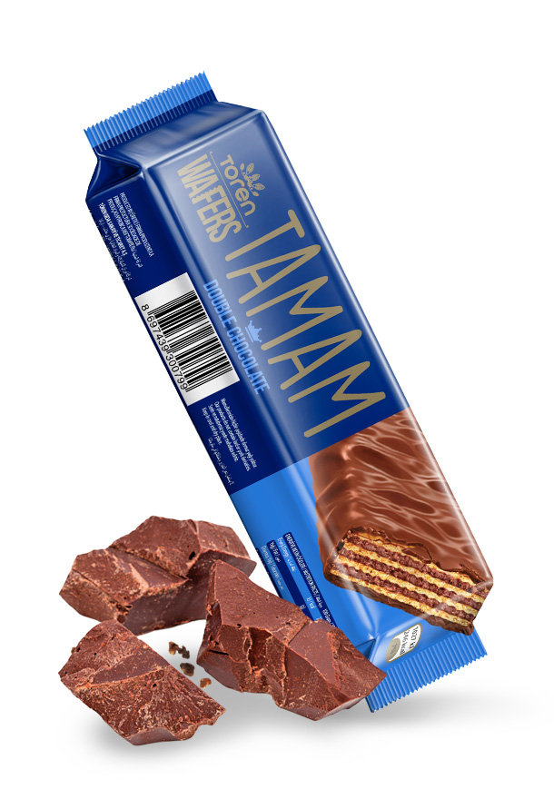 BISCUIT TAMAM DARK CHOC 42G*24PACKS*6BTS
