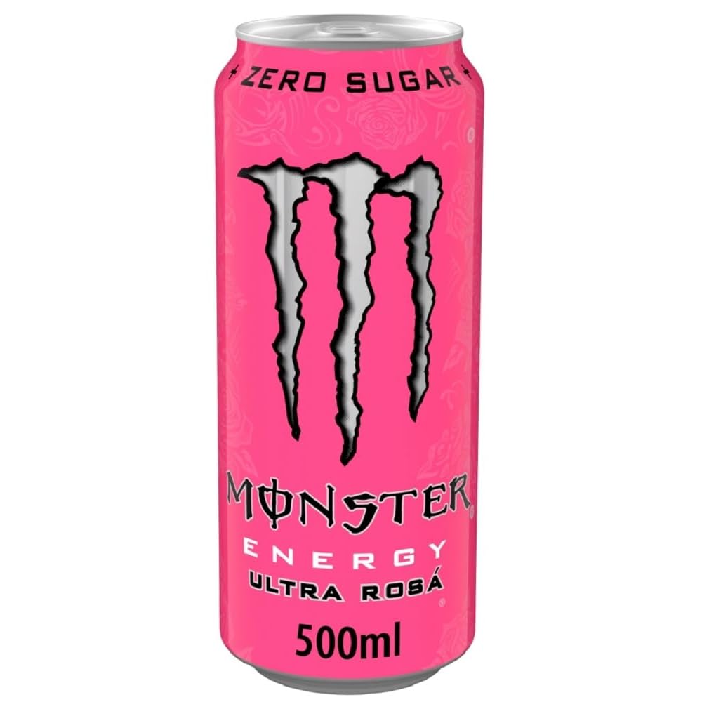 BOISSON MONSTER ULTRA ROSE ZERO CAN 500ML