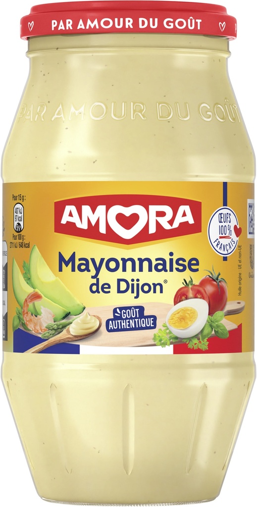 MAYONNAISE AMORA DIJON 385G