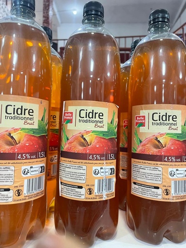 [VDCTBF1.5] VINAIGRE DE CIDRE TRAD BELLE FRANCE 1.5L
