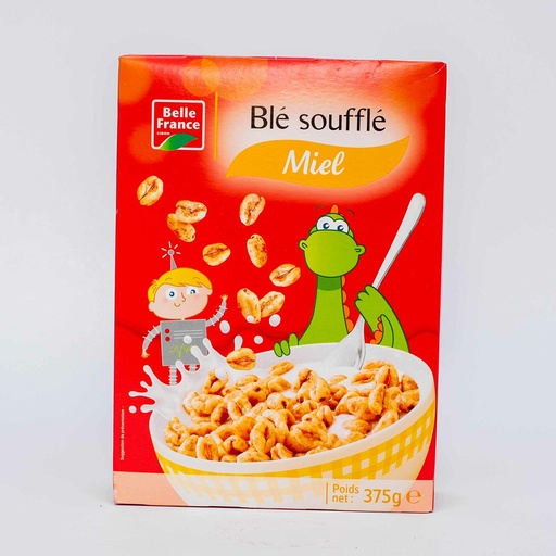 CEREALES SOUFFLE AU MIEL BELLE FRANCE 375G