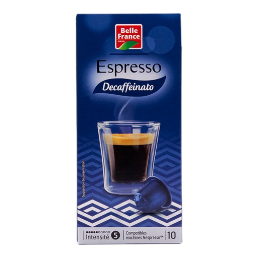 [CDBF52] CAFE DECA 10 CAPS BELLE FRANCE 52G