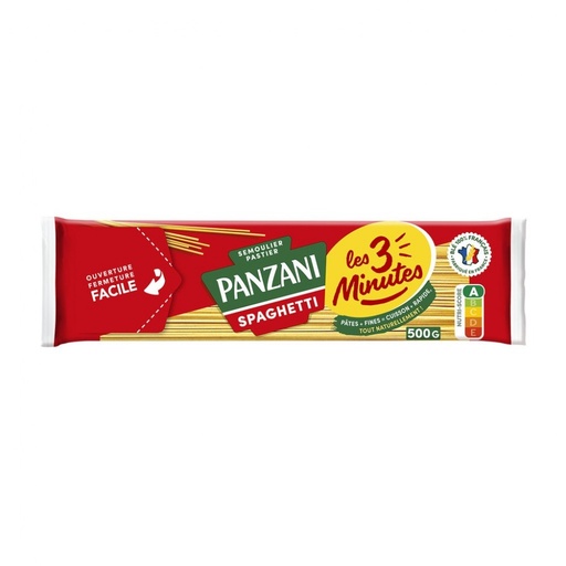 [PAPS500] PATE ALIMENTAIRE PANZANI SPAGHETTIS  cuis rapide 500G