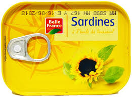 [SAHDTBF135] SARDINE A L'HUILE DE TOURNESOL BELLE FRANCE 135G