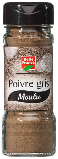 [PGBF50] POIVRE GRIS MOULU BELLE FRANCE 50G