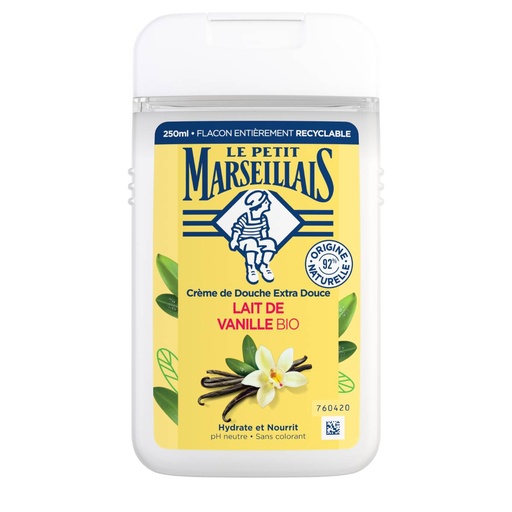 [GDVPM250] GEL DOUCHE VANILLE PTIT MARSEILLAIS 250ML