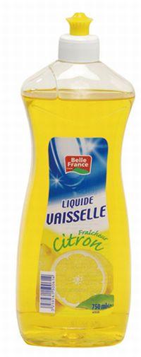 [LVCBF750] LIQUIDE VAISELLE CITRON BELLE FRANCE 750ML