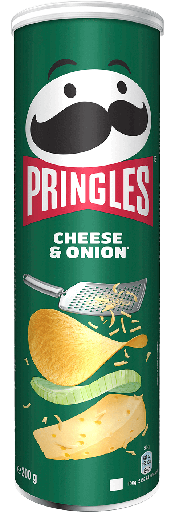 [CPCO165] CHIPS PRINGLES CHEESE ONION 165G