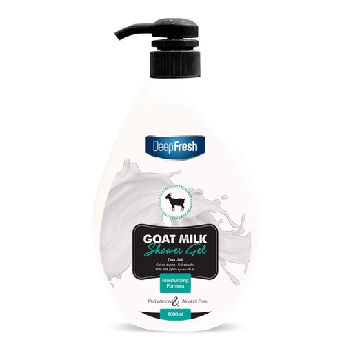 [GDDFGM1] GEL DOUCHE DEEP FRESH GOAT MILK 1L