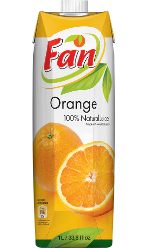 [JONF100%] JUS D'ORANGE NAT FAN 100% 1L