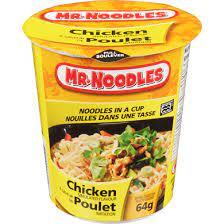 [NMNCP64] NOUILLE MR NOODLES CUP POULET 64G