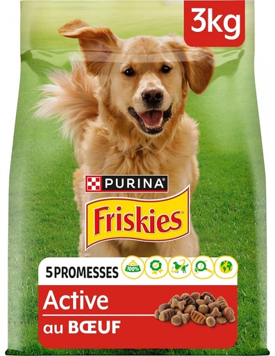 [CPCF3] CROQUETTE POUR CHIEN FRISKIE 3KG