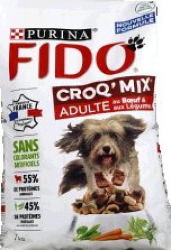 [CPCBF7] CROQUETTE POUR CHIEN BOEUF FIDO 7KG