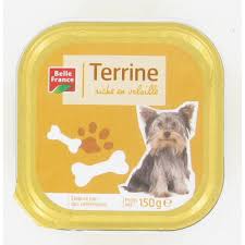 [BPCPPBF150] BARQUETTE POUR CHIEN PREMIUM POULET BELLE FRANCE 150G