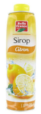 [SDCBF1] SIROP DE CITRON BELLE FRANCE 1L
