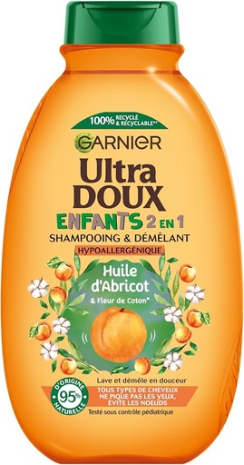 [SUDA300] SHAMPOING ULTRA DOUX ABRICOT 300ML*12