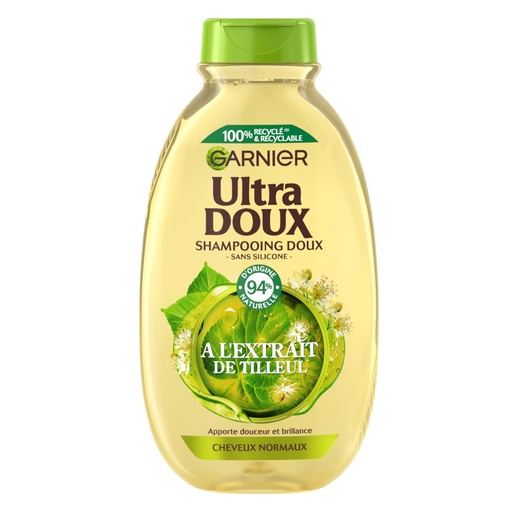 [SUDT300] SHAMPOING ULTRA DOUX TILLEUL 300ML*12
