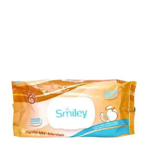 [HLSA100] LINGETTE SMILEY ARGAN 100PCS X 12PQTS