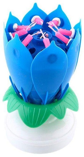BOUGIE FLEUR MUSICALE