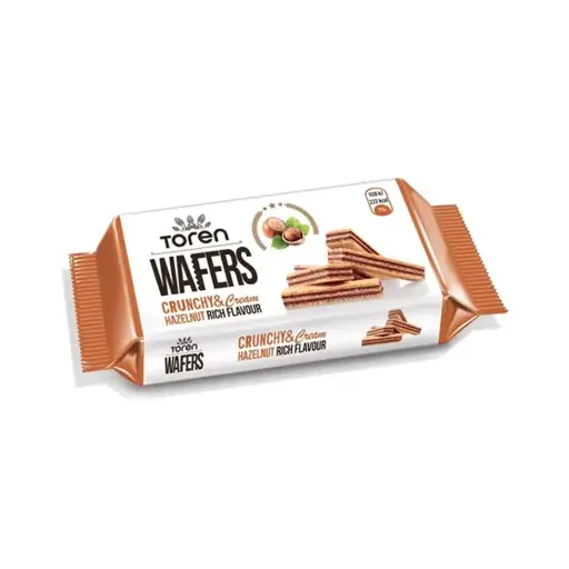 [BWHF55] BISCUIT WAFERS HAZELNUT FLAVOR 55G*24PACKS*6BTS