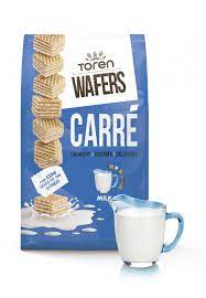 [BWMF250] BISCUIT WAFFERS MILK FLAVOR 250G*12PCS