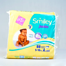 [CBSMJ88P] COUCHES BB SMILEY MIDI JUMBO 88PCS X4PQT