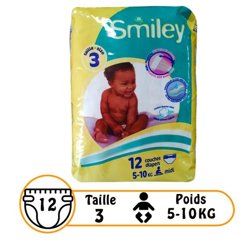 [CBSMS12P] COUCHES BB SMILEY MIDI SMALL 12PCS X12 PQTS