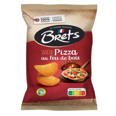 [CBP125] CHIPS BRET'S PIZZA 125G