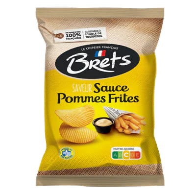 [CBSPF125] CHIPS BRET'S SAV POMME FRIT 125G