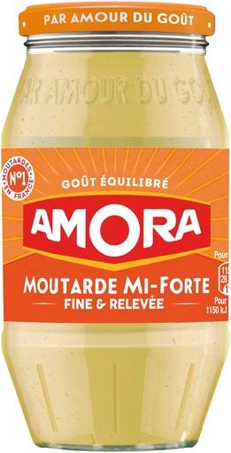 [MMFA415] MOUTARDE MI FRITE AMORA 415G