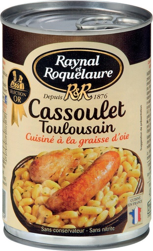 [CTRC420] CASSOULET TOUL RAY ET COQ 420G